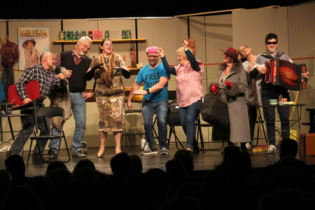 ŠTACJON komedija kulturnega društva RAK 30 FOTO LJUBO VUKELIČ